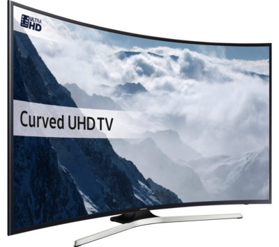 55  SAMSUNG  UE55KU6100 Smart 4K Ultra HD HDR  Curved LED TV